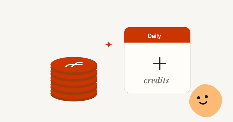 Daily credits !