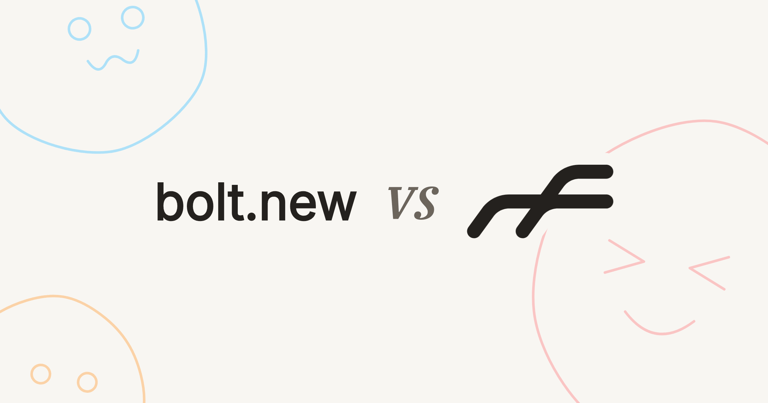 Bolt.new vs Fimo: AI Code Generator vs AI Website Builder